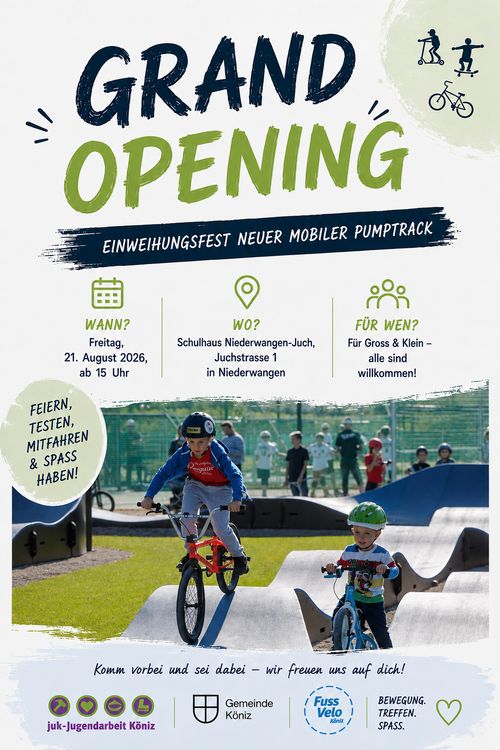 Eröffnung neuer Pumptrack