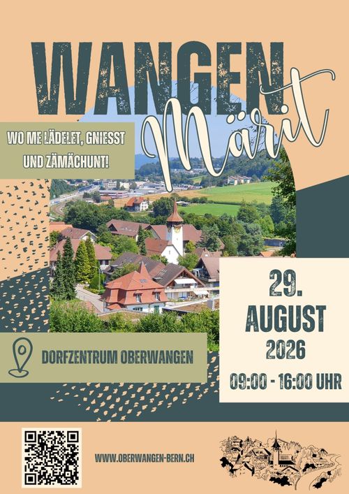 Wangenmärit 2026 – wo me lädelet, gniesst und zämächunnt